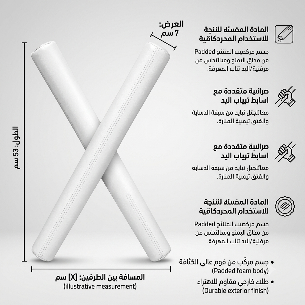 عصا التدريب DOUBLE REFLEX